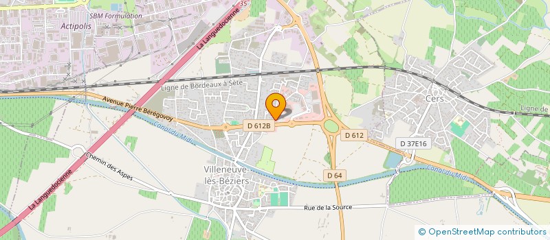 localisation de l'entreprise MONSIEUR JEREMIE ROQUES  SAINT-PEE-SUR-NIVELLE