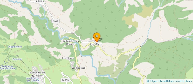 localisation de l'entreprise MONSIEUR JEREMIE ROUX  REALLON