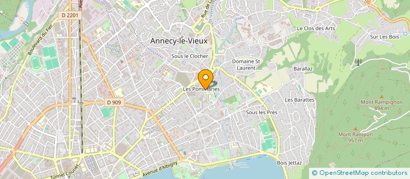 localisation de l'entreprise MONSIEUR JEREMIE RUTES à ANNECY