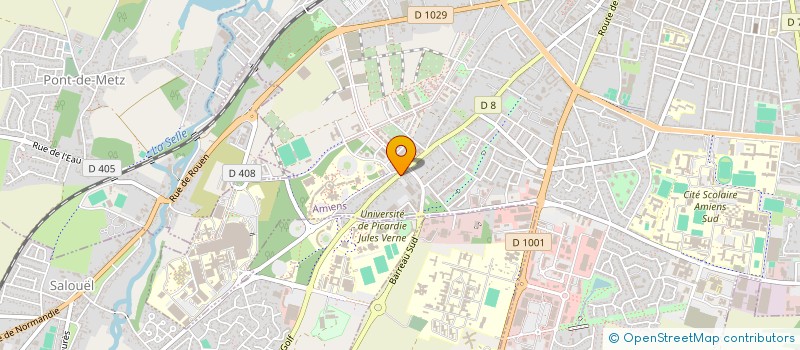 localisation de l'entreprise MONSIEUR JEREMIE SACHET  AMIENS