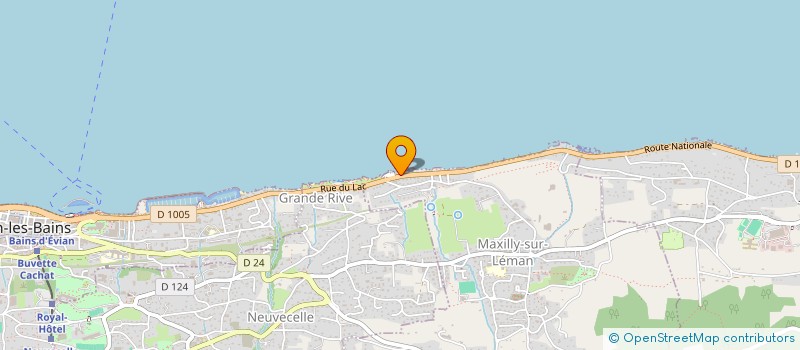 localisation de l'entreprise MONSIEUR JEREMIE SAINT-DIZIER  MAXILLY-SUR-LEMAN