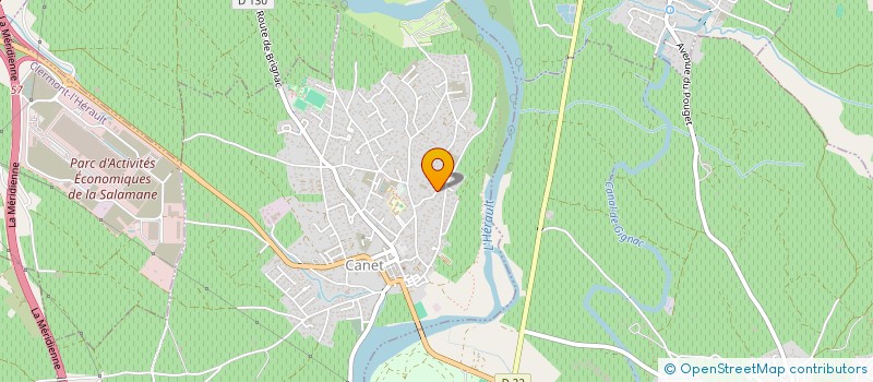 localisation de l'entreprise MONSIEUR JEREMIE SALEAU  CANET