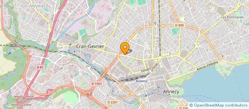 localisation de l'entreprise MONSIEUR JEREMIE SCHIANO à ANNECY
