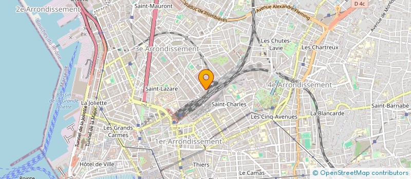 localisation de l'entreprise MONSIEUR JEREMIE SETTON à MARSEILLE