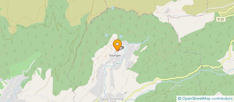 localisation de l'entreprise MONSIEUR JEREMIE SFEZ  SAINT-ETIENNE-DE-GOURGAS