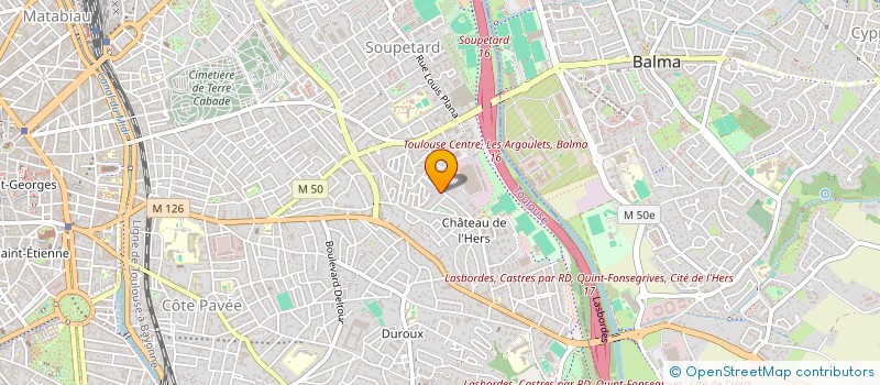 localisation de l'entreprise MONSIEUR JEREMIE SILVA à TOULOUSE