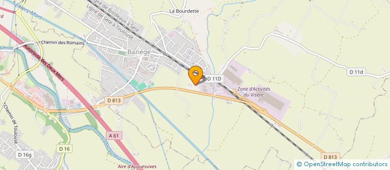 localisation de l'entreprise MONSIEUR JEREMIE SIMONNEAUX à BAZIEGE