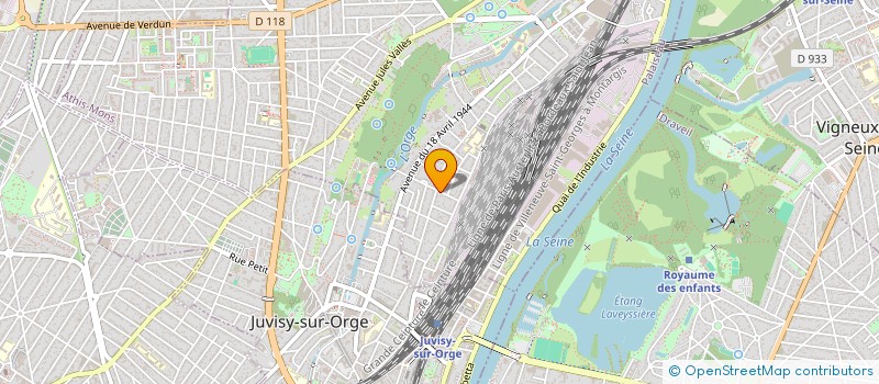 localisation de l'entreprise MONSIEUR JEREMIE SOILIHI  ATHIS-MONS