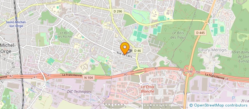 localisation de l'entreprise MONSIEUR JEREMIE SURCIN à BRETIGNY-SUR-ORGE