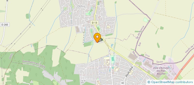 localisation de l'entreprise MONSIEUR JEREMIE TANSELE KIMBUMU  OTHIS