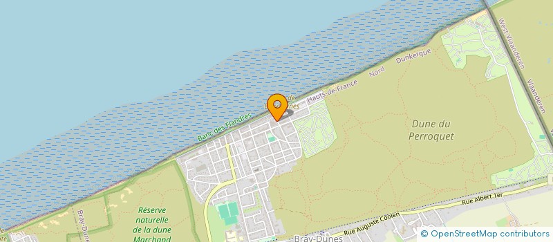 localisation de l'entreprise MONSIEUR JEREMIE TAUFOUR  BRAY-DUNES