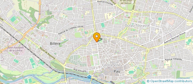 localisation de l'entreprise MONSIEUR JEREMIE TERRIS à PAU