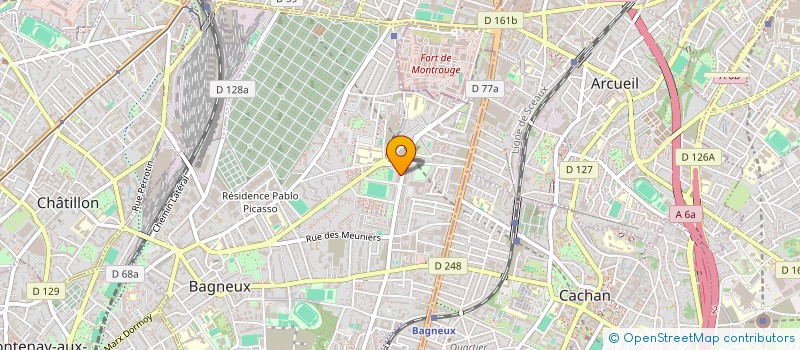 localisation de l'entreprise MONSIEUR JEREMIE THERY à BAGNEUX