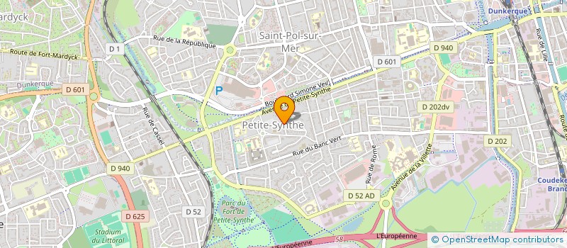 localisation de l'entreprise MONSIEUR JEREMIE THERY à DUNKERQUE