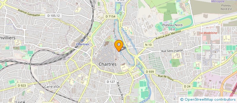 localisation de l'entreprise MONSIEUR JEREMIE THOMAS à CHARTRES