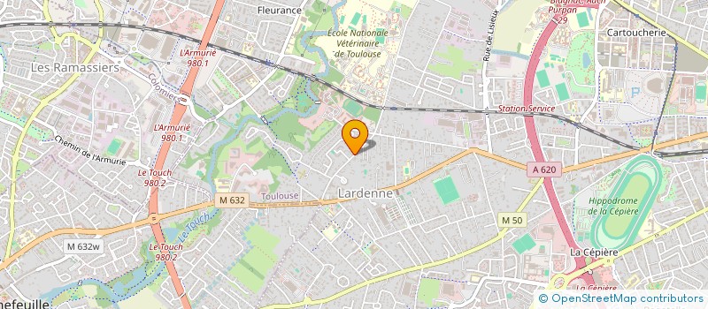 localisation de l'entreprise MONSIEUR JEREMIE TRIDON à TOULOUSE