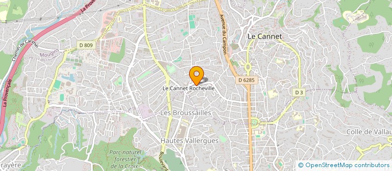 localisation de l'entreprise MONSIEUR JEREMIE VARELA FERNANDES à LE CANNET