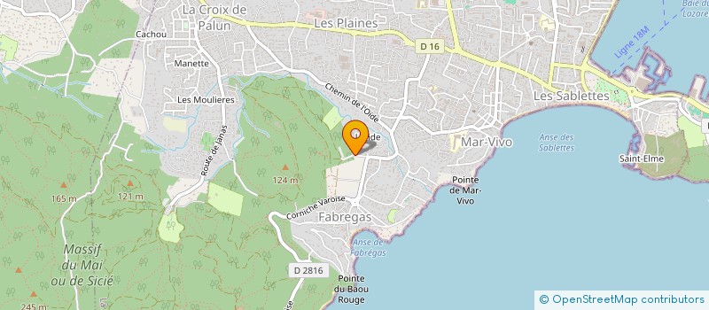 localisation de l'entreprise MONSIEUR JEREMIE VERGOZ à LA SEYNE-SUR-MER