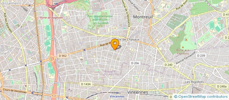 localisation de l'entreprise MONSIEUR JEREMIE WAICENBERG à MONTREUIL