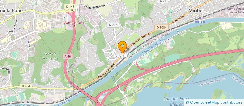 localisation de l'entreprise MONSIEUR JEREMIE WOMBA  NEYRON