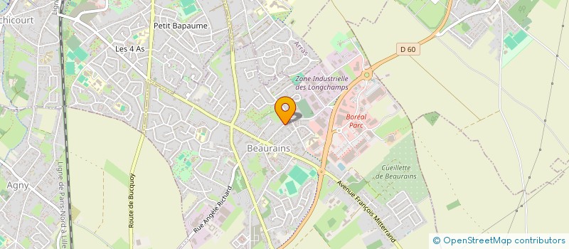 localisation de l'entreprise MONSIEUR JEREMIE ZAYONNET à BEAURAINS