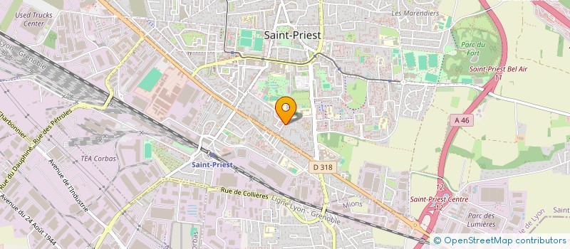 localisation de l'entreprise MONSIEUR JEREMIE ZOLA  SAINT-PRIEST