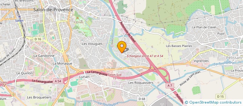 localisation de l'entreprise MONSIEUR JEREMY ABDELLAH  SALON-DE-PROVENCE