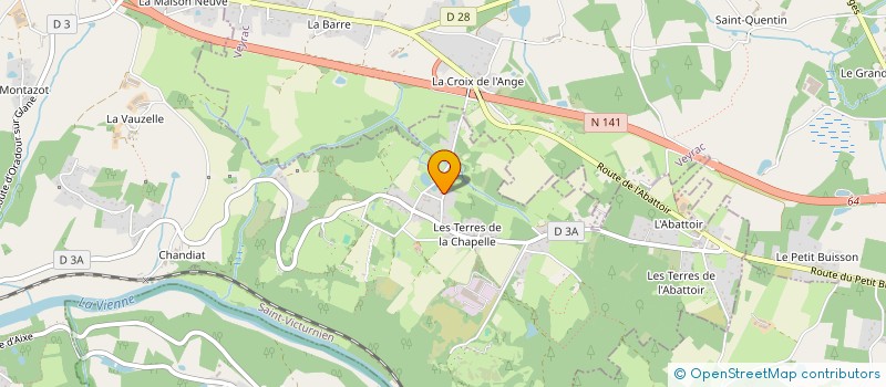 localisation de l'entreprise MONSIEUR JEREMY ABELLA à SAINT-VICTURNIEN