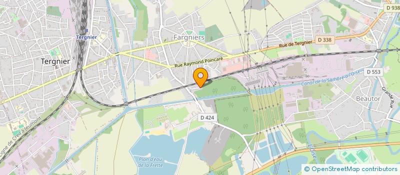 localisation de l'entreprise MONSIEUR JEREMY ADAM  TERGNIER