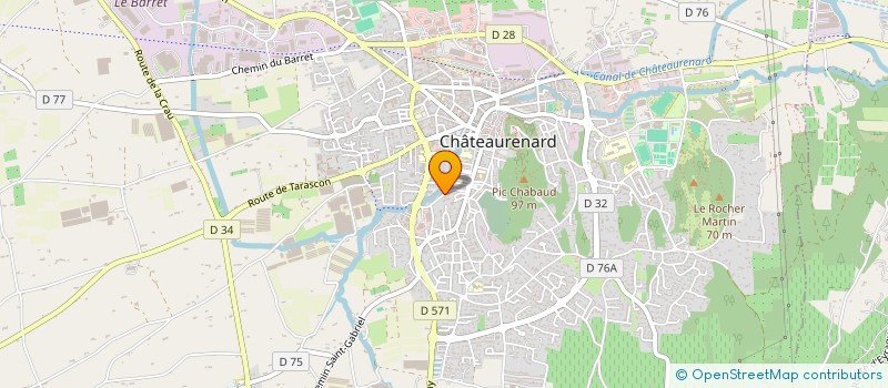 localisation de l'entreprise MONSIEUR JEREMY AGGOUNE à CHATEAURENARD