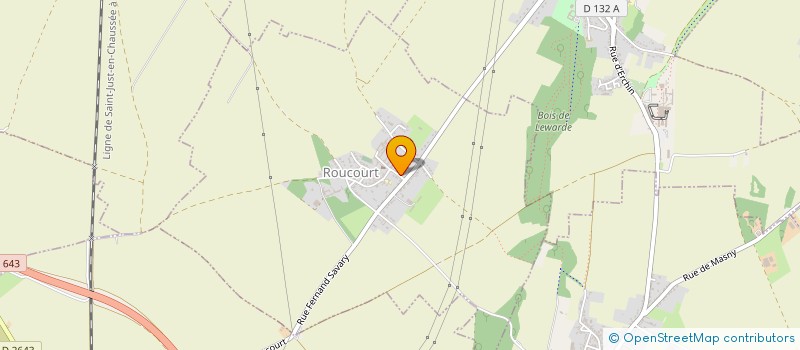 localisation de l'entreprise MONSIEUR JEREMY ALDEGHERI  ROUCOURT