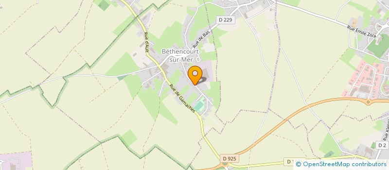 localisation de l'entreprise MONSIEUR JEREMY ALIX  BETHENCOURT-SUR-MER