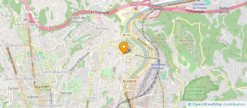 localisation de l'entreprise MONSIEUR JEREMY ALLIA à NICE