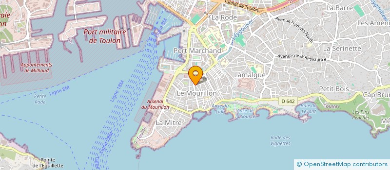 localisation de l'entreprise MONSIEUR JEREMY ALZIARY  TOULON