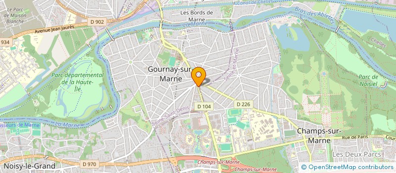 localisation de l'entreprise MONSIEUR JEREMY AMATE à GOURNAY-SUR-MARNE