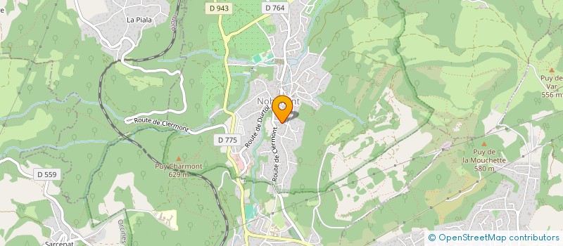 localisation de l'entreprise MONSIEUR JEREMY AMBLARD  DURTOL