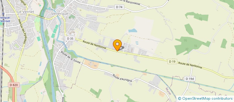 localisation de l'entreprise MONSIEUR JEREMY ANDRE à VENERQUE