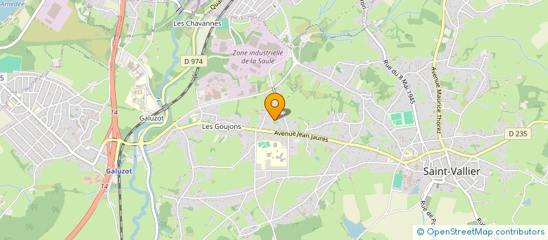 localisation de l'entreprise MONSIEUR JEREMY ANDRE AMADEI  CHEZAL-BENOIT