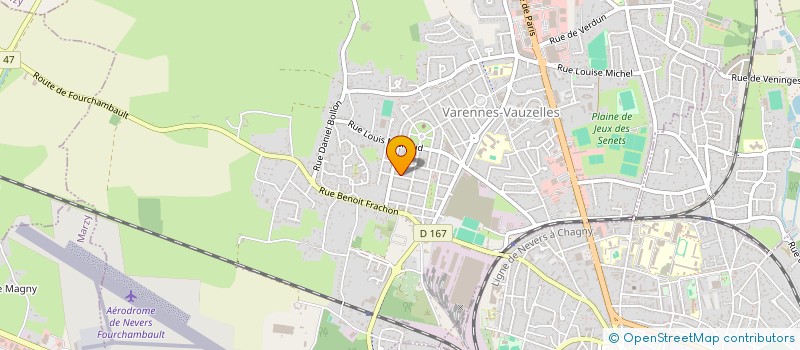 localisation de l'entreprise MONSIEUR JEREMY ANDREU à VARENNES-VAUZELLES