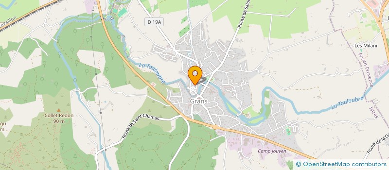 localisation de l'entreprise MONSIEUR JEREMY ANDRIOT  GRANS