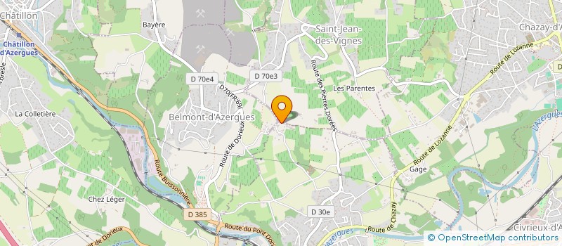 localisation de l'entreprise MONSIEUR JEREMY ANDRONNET à LOZANNE
