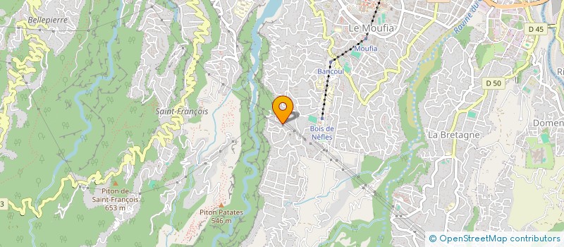 localisation de l'entreprise MONSIEUR JEREMY ANGAMA  SAINT-DENIS