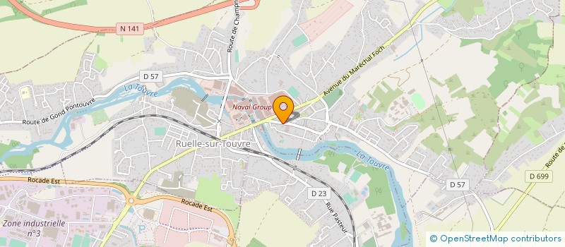 localisation de l'entreprise MONSIEUR JEREMY ANTHONY BARBOT  RUELLE-SUR-TOUVRE