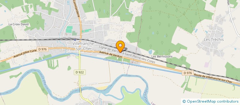 localisation de l'entreprise MONSIEUR JEREMY ANTOINE  VILLEFRANCHE-SUR-CHER