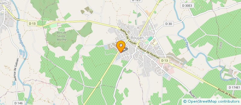 localisation de l'entreprise MONSIEUR JEREMY APARICI  ROUJAN