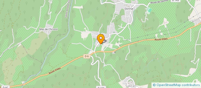 localisation de l'entreprise MONSIEUR JEREMY ARCHER  GOUDARGUES