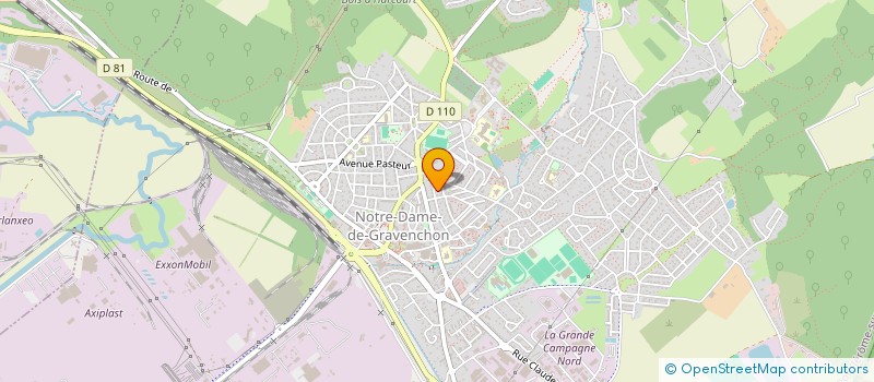 localisation de l'entreprise MONSIEUR JEREMY ARGENTIN  PORT-JEROME-SUR-SEINE