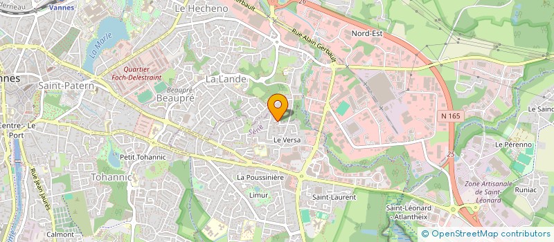 localisation de l'entreprise MONSIEUR JEREMY ARHUERO  SENE