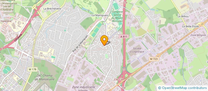 localisation de l'entreprise MONSIEUR JEREMY ARIAL  CARQUEFOU