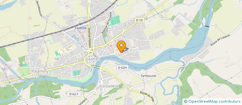 localisation de l'entreprise MONSIEUR JEREMY ATTANE  CAZERES